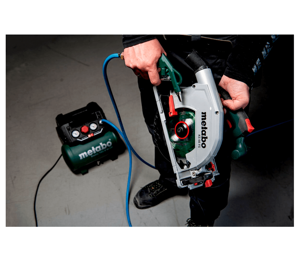 Безмасляный компрессор METABO 601501000 65л/мин 6л-6