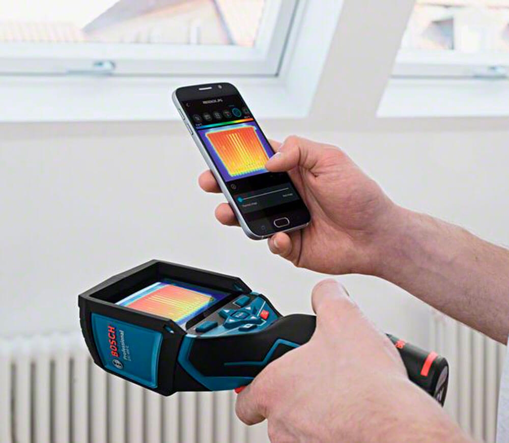 Портативный тепловизор BOSCH GTC 400 C (0601083101) -10°C/+400°C-6