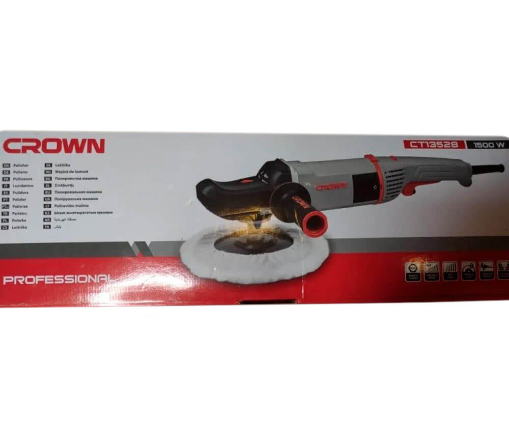 Mașină de polișat CROWN CT13528 1500w 180mm-5