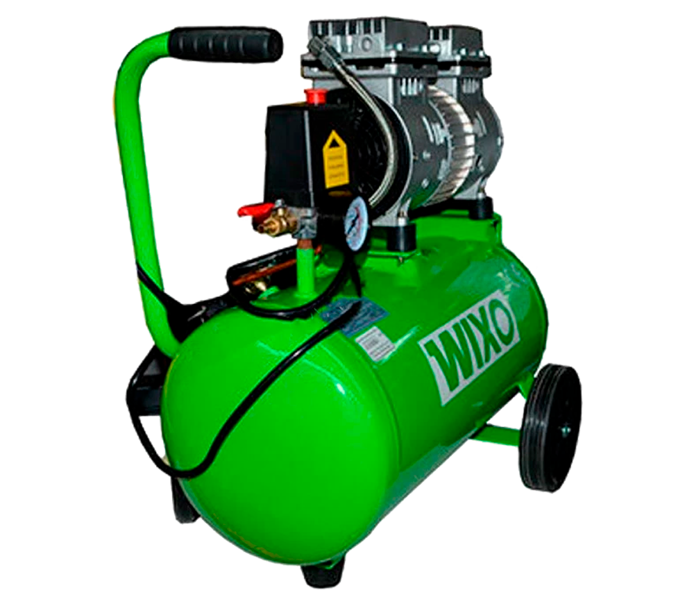 Compresor WIXO 74607 110l/min 24L-2