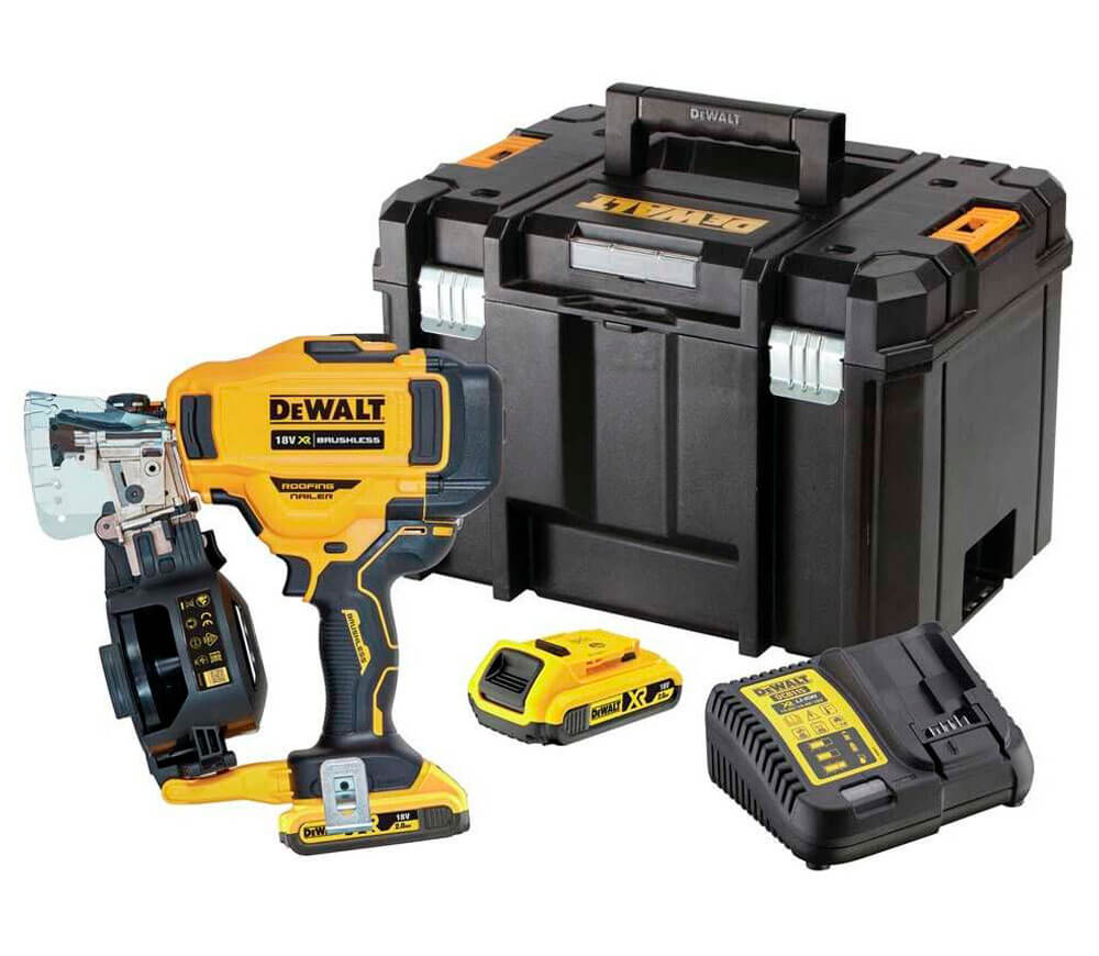 Pistol de bătut cuie cu acumulator DEWALT DCN45RND2 18V 2Ah-2