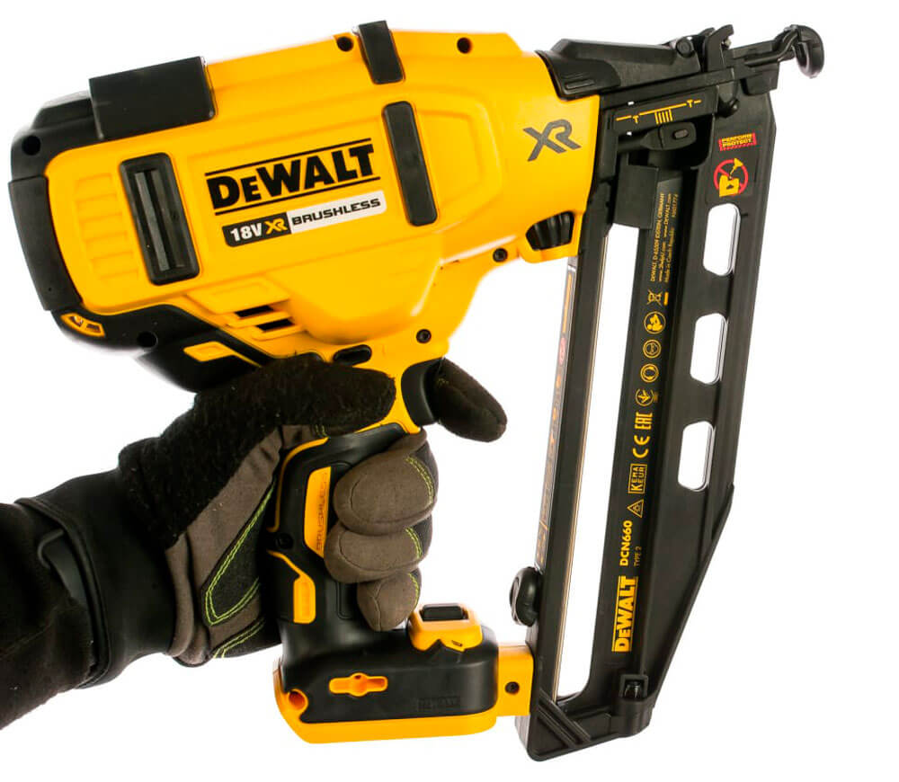 Pistol de bătut cuie cu acumulator DEWALT DCN660D2 18V 2Ah-4