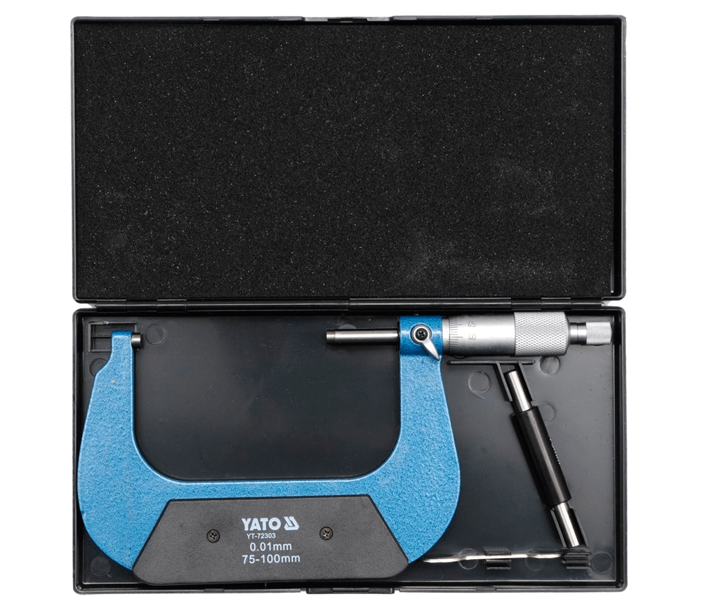Micrometru YATO YT72303 75-100mm oțel-2