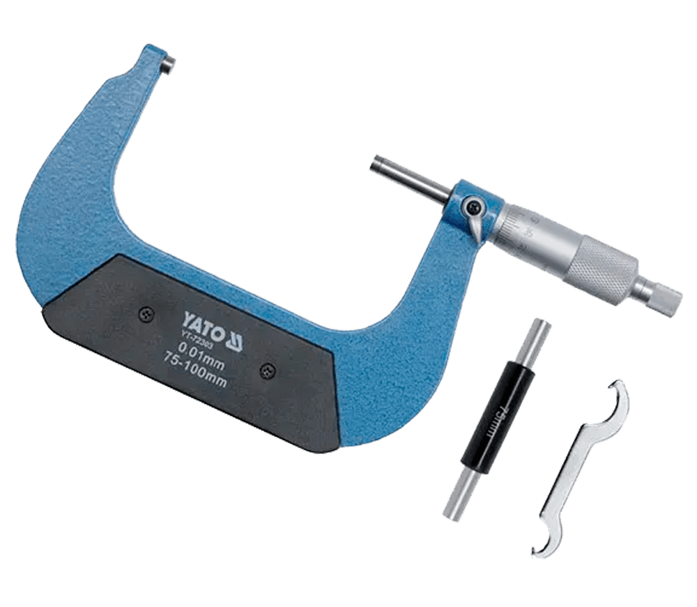 Micrometru YATO YT72303 75-100mm oțel-3