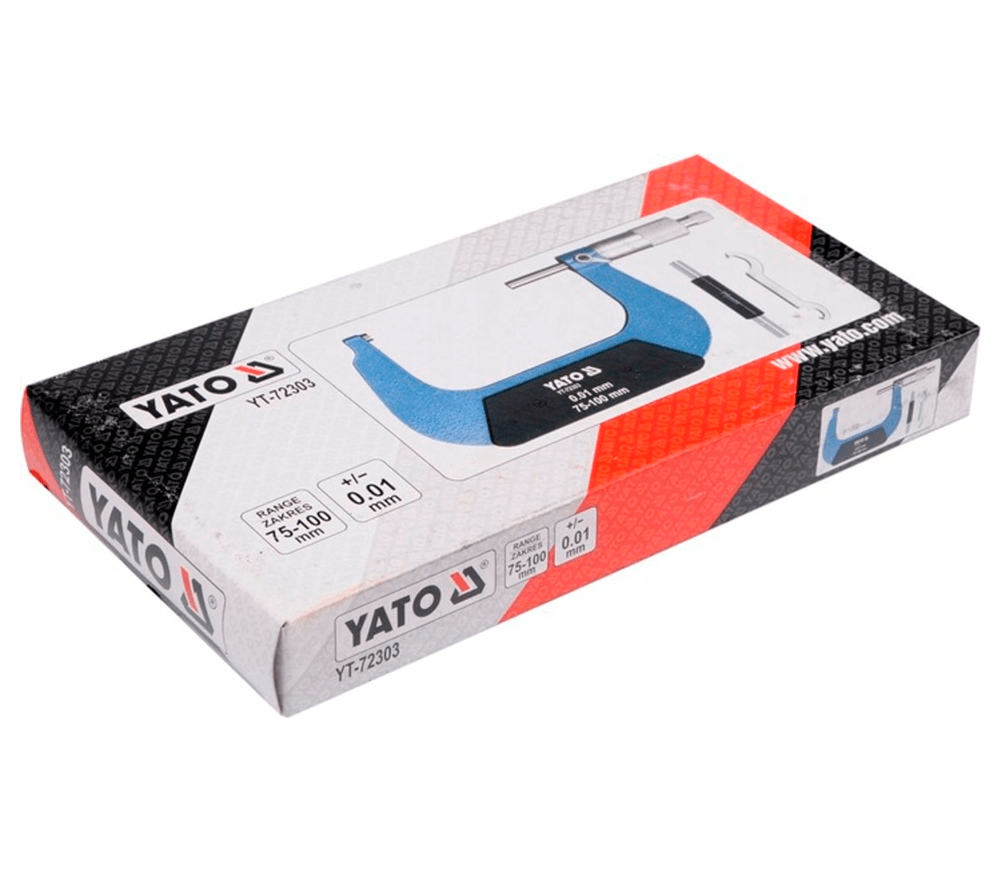 Micrometru YATO YT72303 75-100mm oțel-4