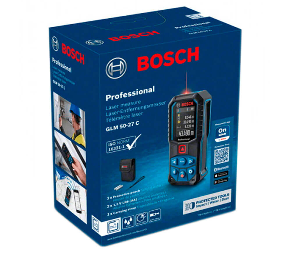 Telemetru BOSCH GLM 50-27 C 50m-12