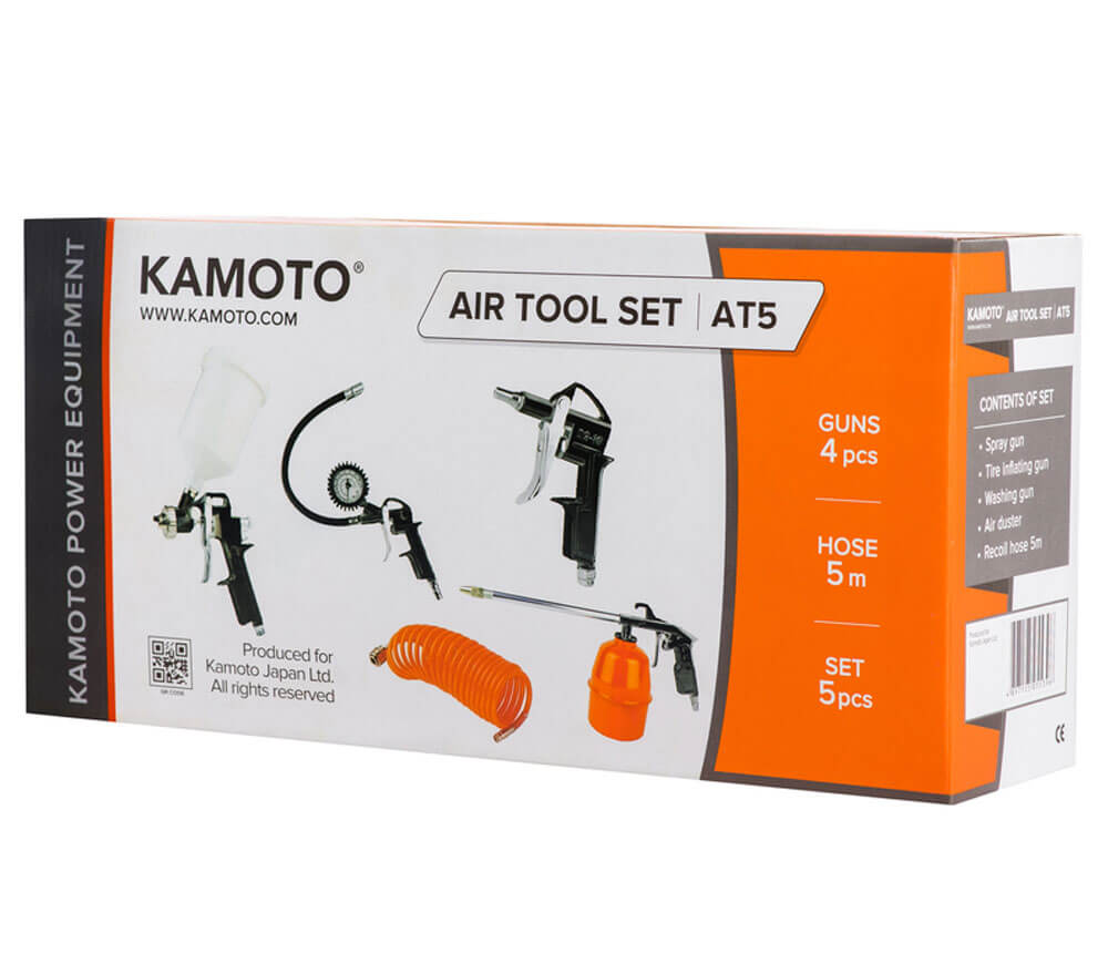 Set 5 scule pneumatice KAMOTO AT5-7