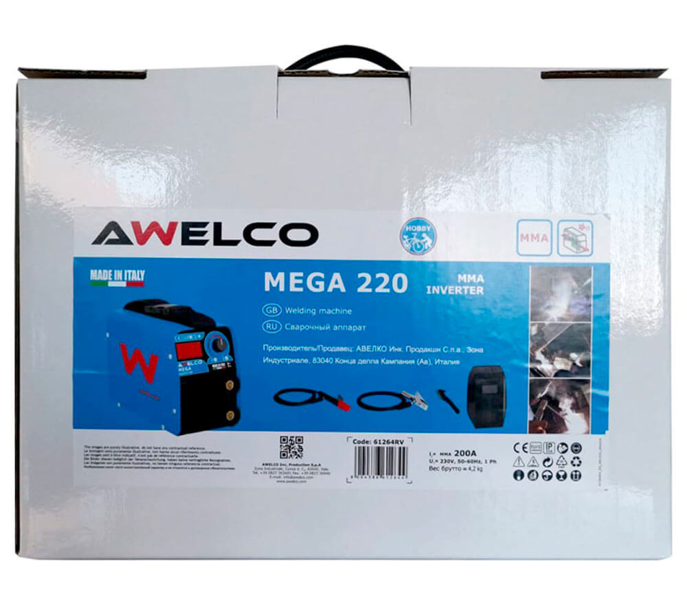 Aparat de sudat AWELCO MEGA220 190A-8