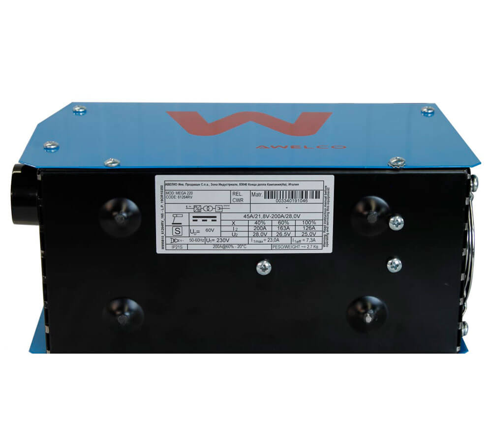 Aparat de sudat AWELCO MEGA220 190A-5