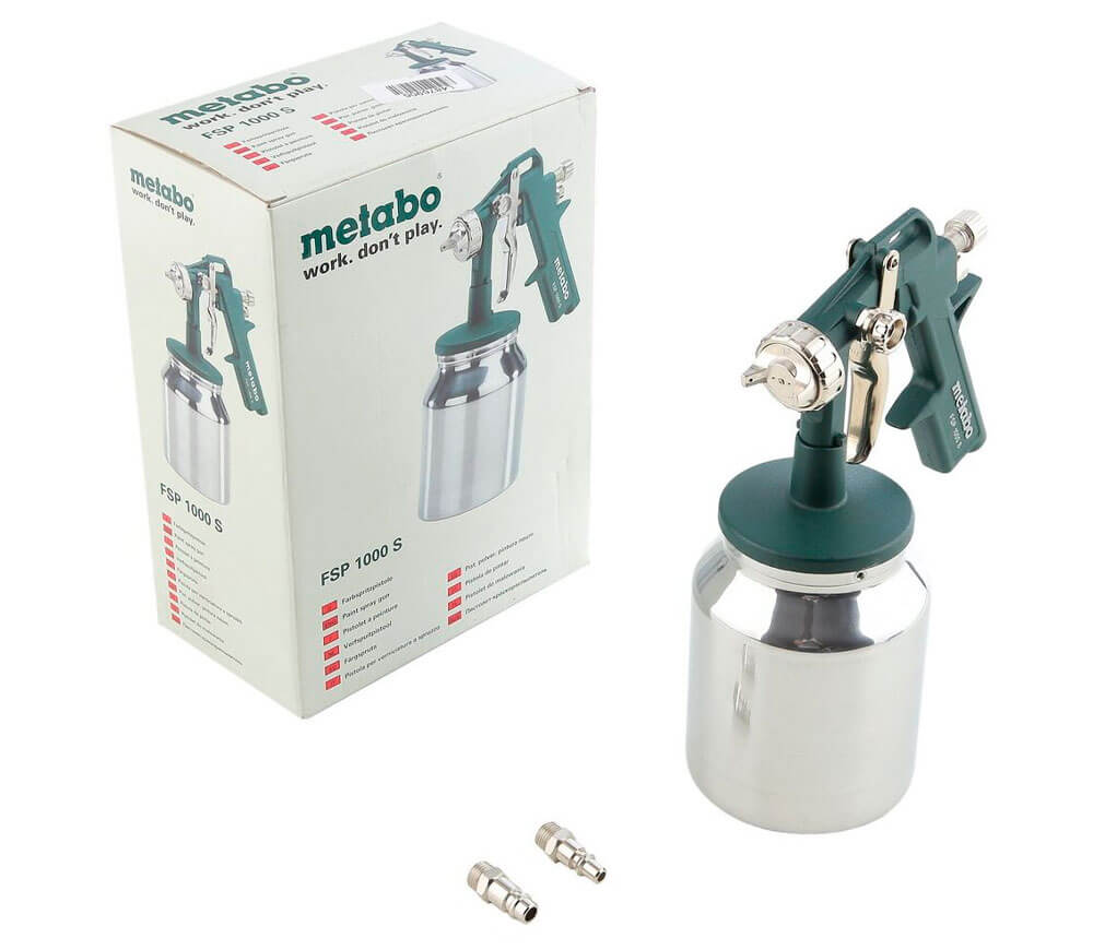 Pulverizator pneumatic METABO FSP 1000 S 1.5mm 1L 4bar-9