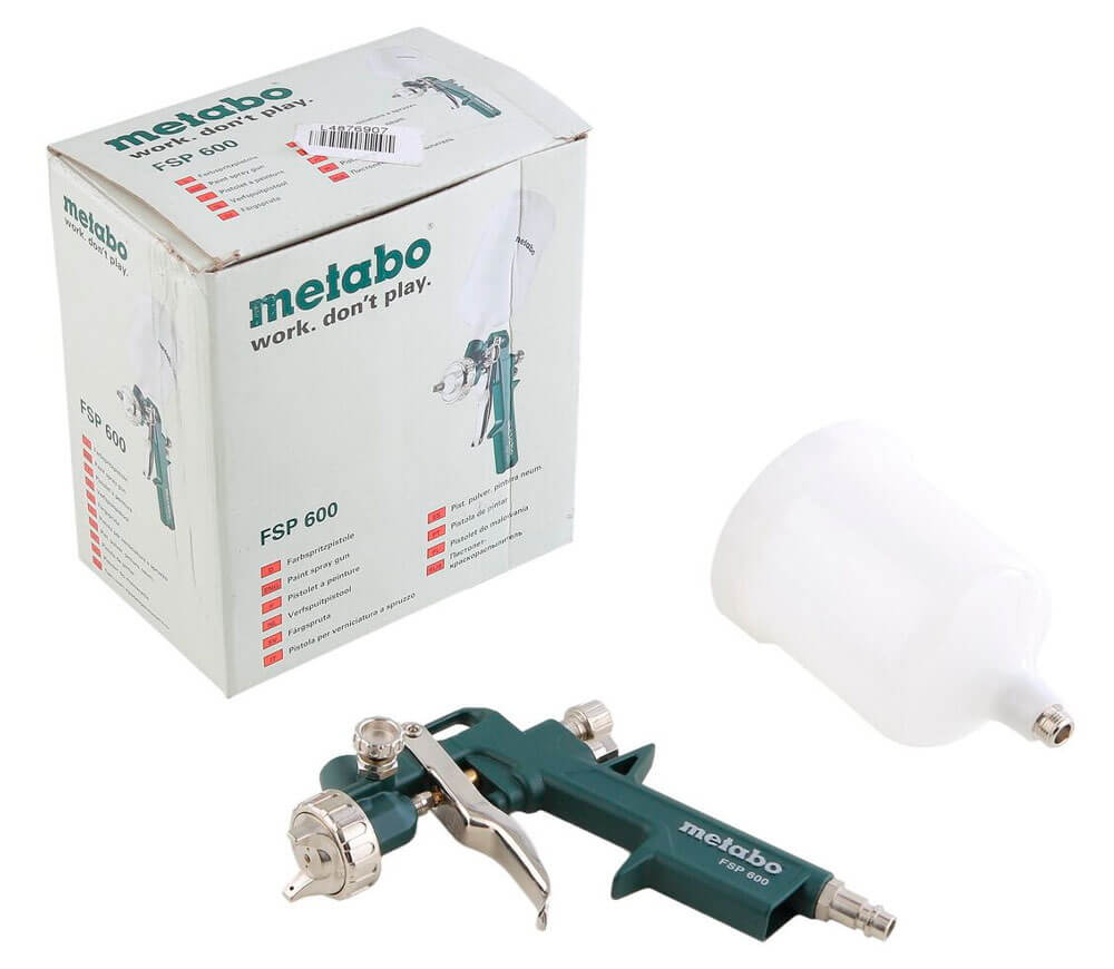 Pulverizator pneumatic METABO FSP 600 1.5mm 0.6L 4bar-7