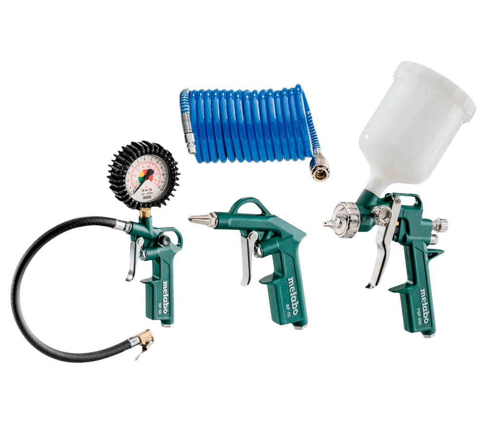 Set 4 scule pneumatice METABO LPZ 4