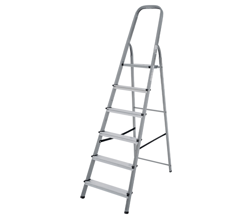 Scară cu suport metal LIDER-TECH 1130106 1.25m 150kg