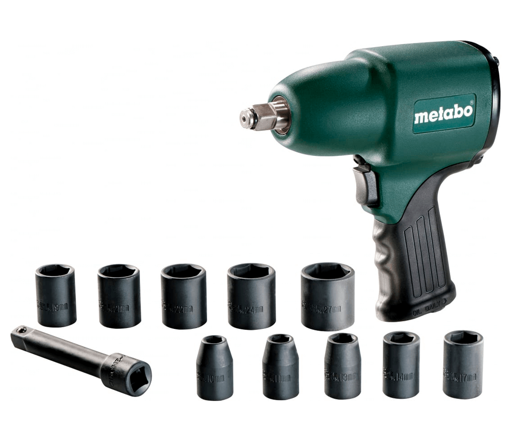 Mașină de înșurubat cu impact pneumatică METABO DSSW 360 SET 1/2" 360Nm 7500rot/min-2