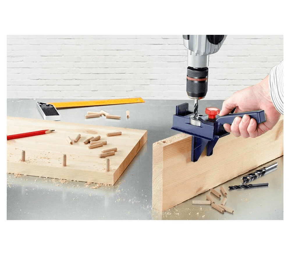 Șablon de foraj pentru dibluri KWB K758000 3/12mm-6