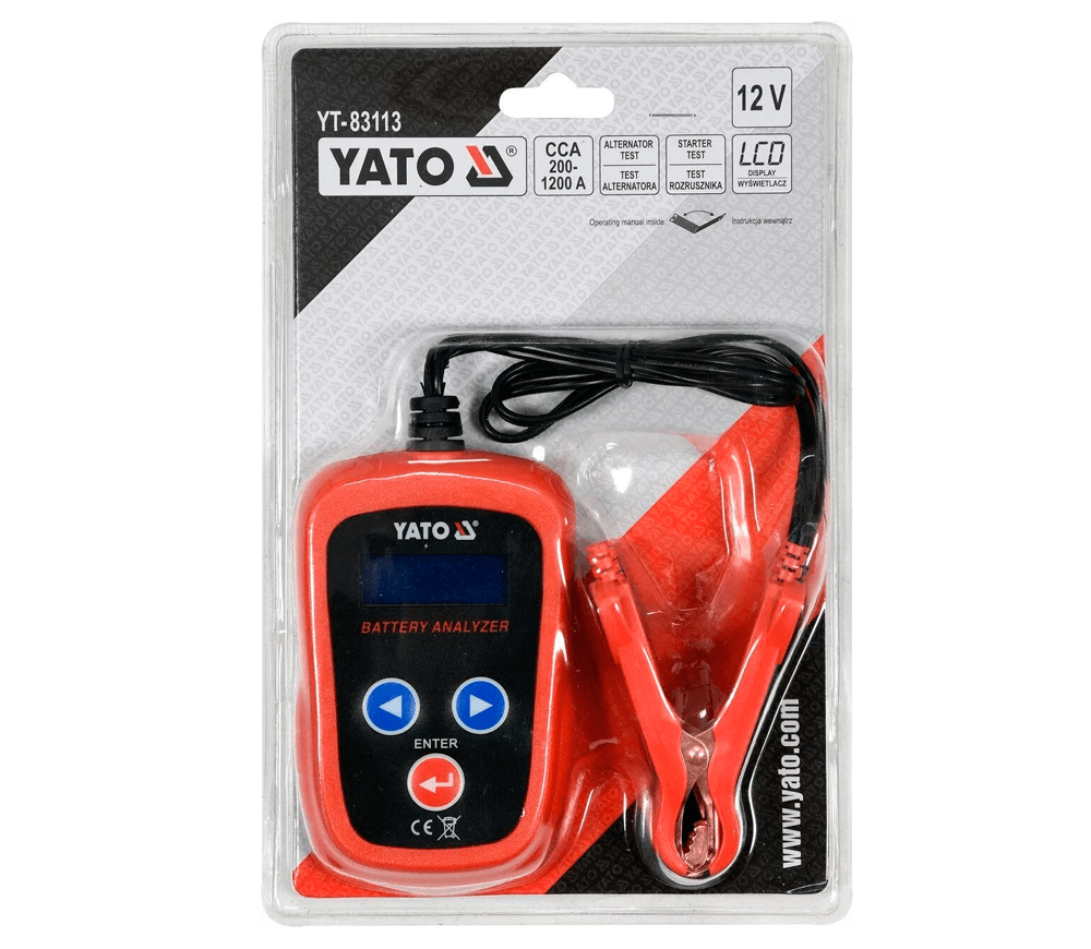 Tester pentru acumulator auto YATO YT83113 12V 200/1200A-3