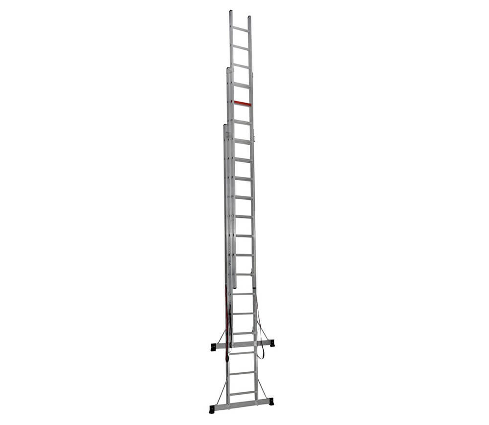 Scară cu trei tronșoane CAGSAN TS205 8.6m 150kg-2