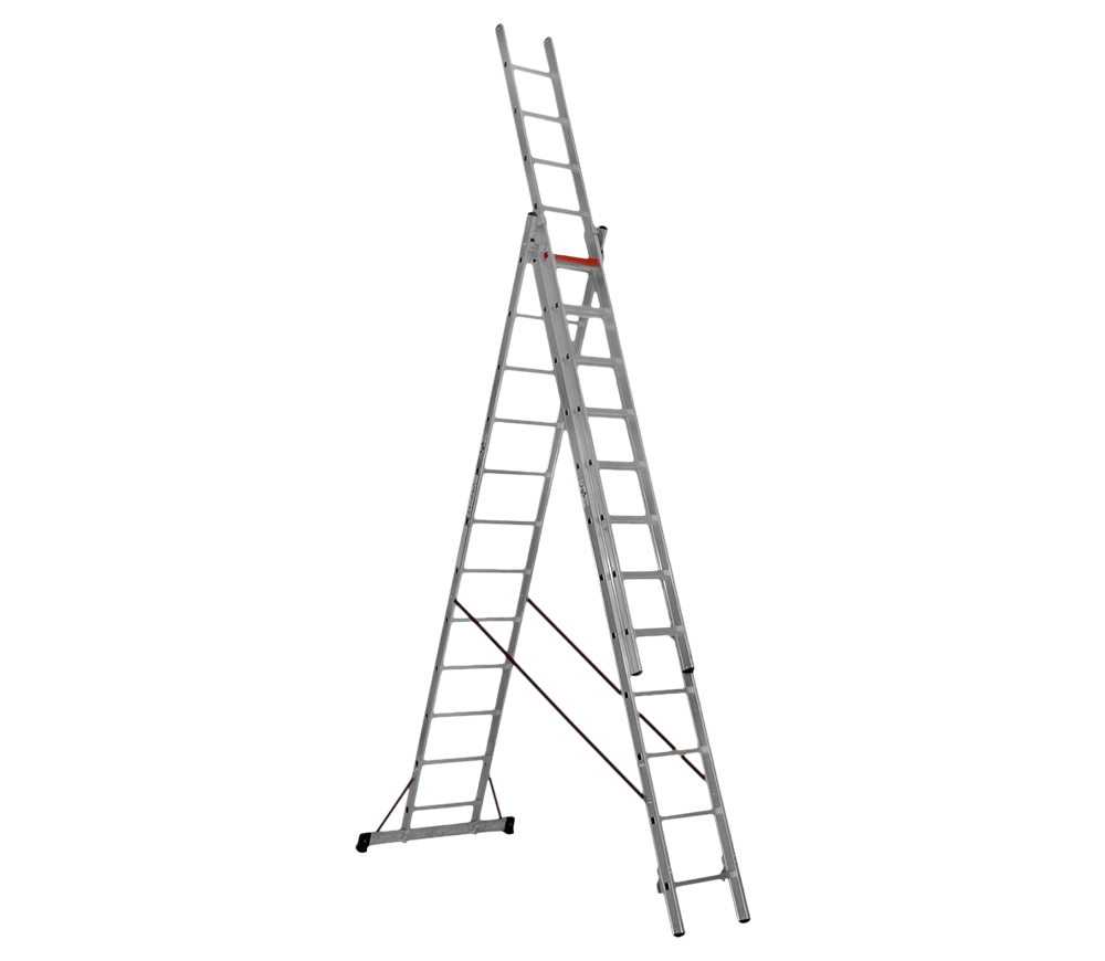 Scară cu trei tronșoane CAGSAN TS205 8.6m 150kg