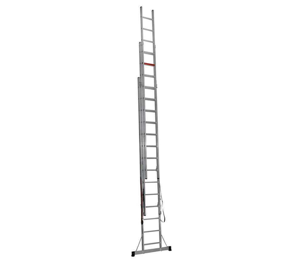 Scară cu trei tronșoane CAGSAN TS220 9.7m 150kg-4