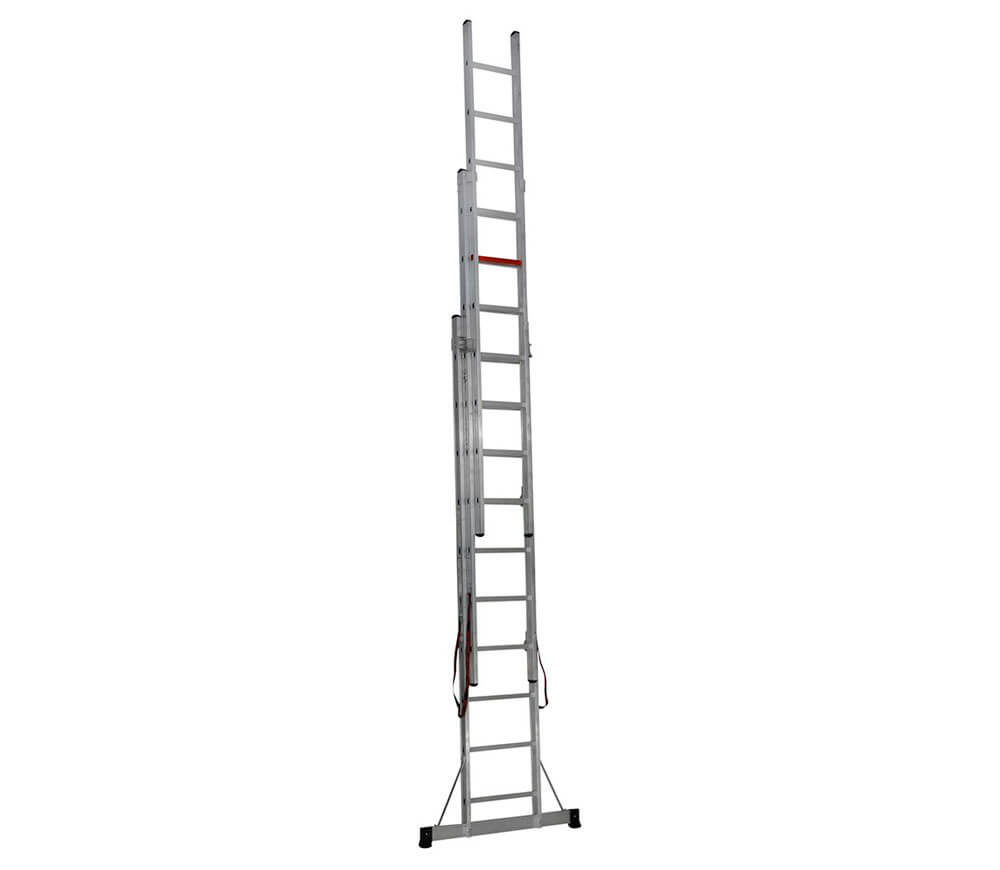 Scară cu trei tronșoane CAGSAN TS190 7m 150kg-2