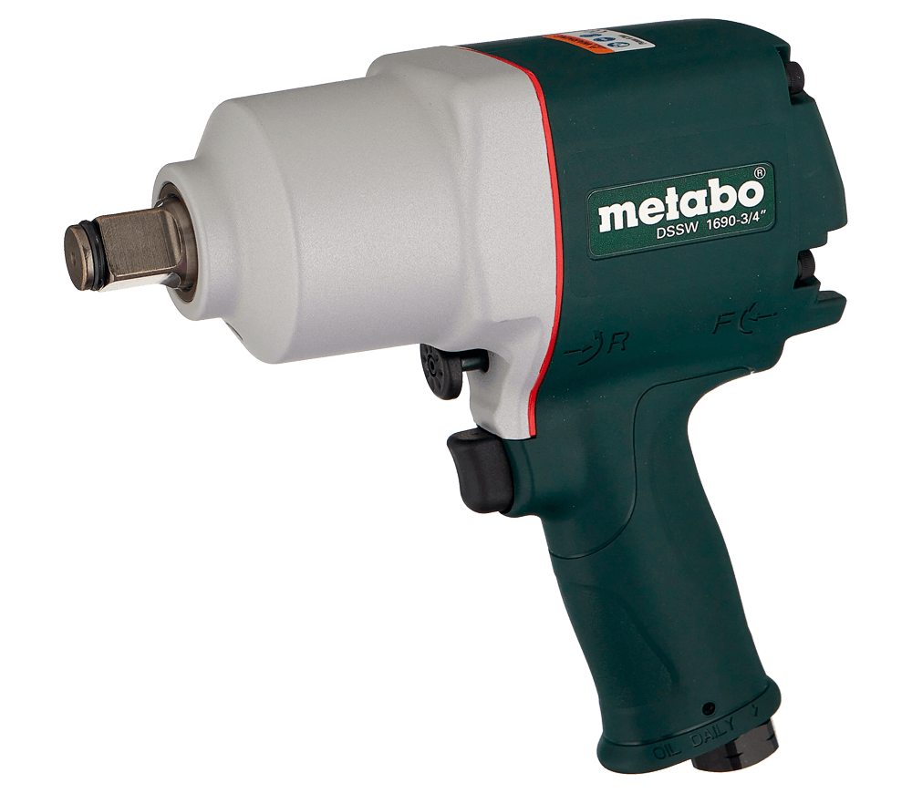 Mașină de înșurubat cu impact pneumatică METABO DSSW 1690-3/4" 1690Nm 6800rot/min