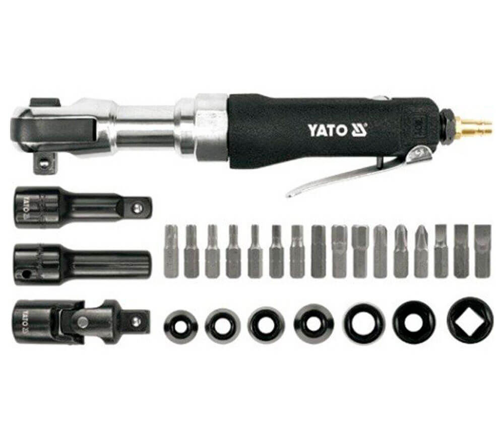 Пневматическая трещотка YATO YT-0982 1/2" 68Нм 160об/мин-2