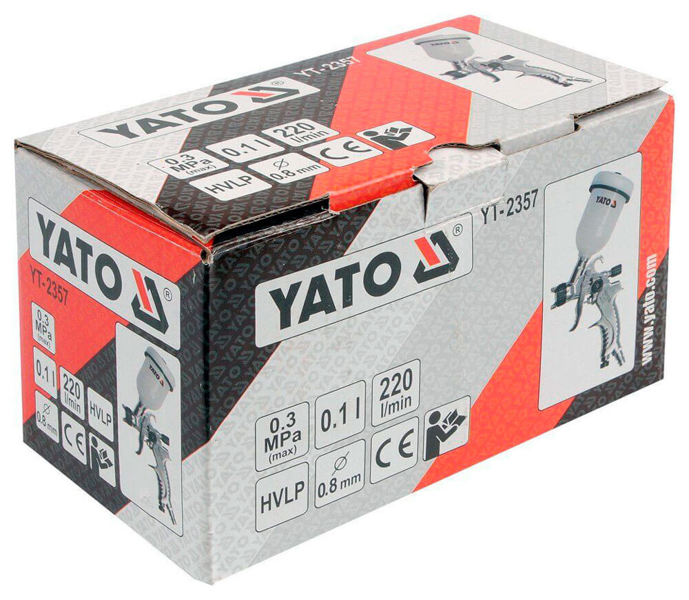 Pulverizator pneumatic YATO YT-2357 0.8mm 0.1L 3bar-4