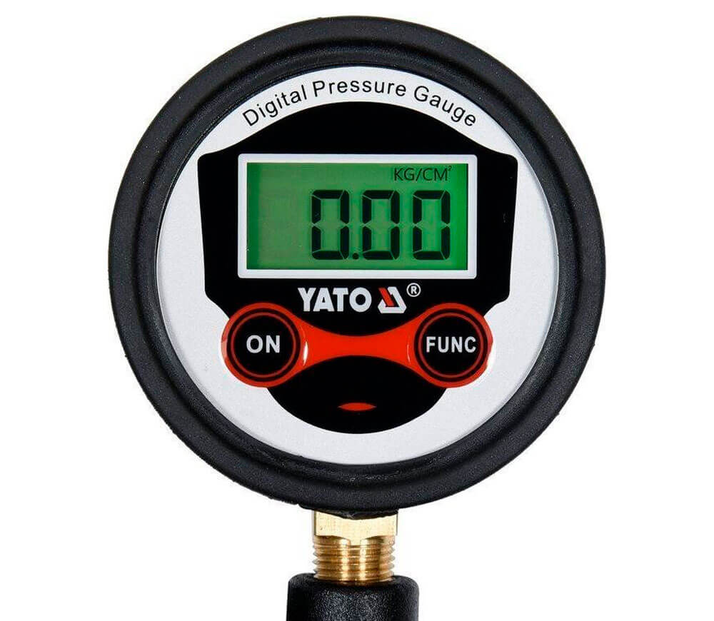 Pistol de umflat anvelope cu manometru digital  YATO YT23702 8bar 440mm-2