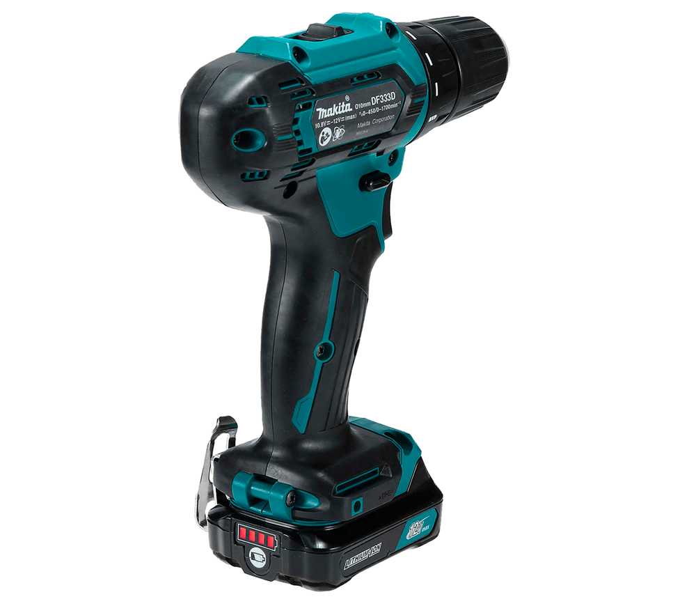 Шуруповерт аккумуляторный MAKITA DF333DWYE 12В 1.5Ач-5