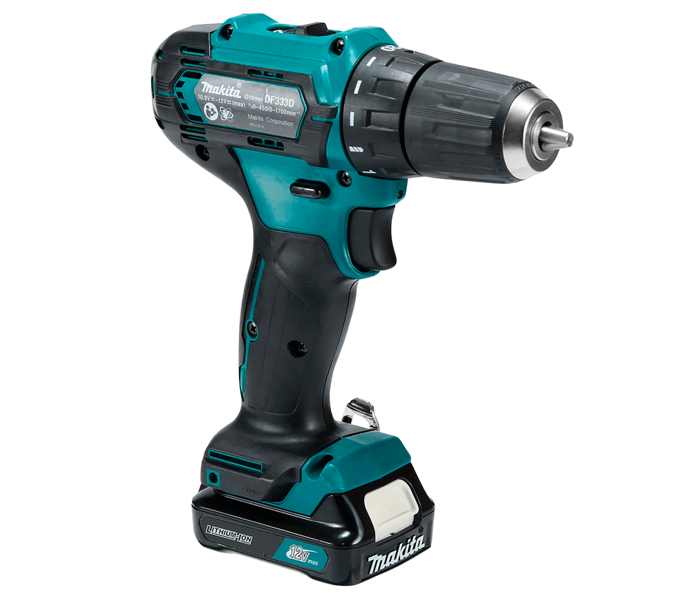 Шуруповерт аккумуляторный MAKITA DF333DWYE 12В 1.5Ач-7