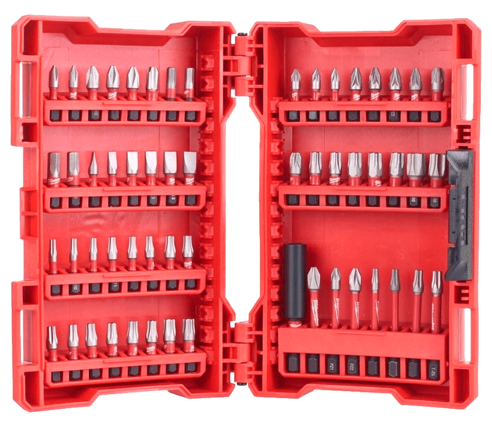 Set 56 Biți și prelungitor MILWAUKEE 4932430907 SL/PH/PZ/Hex/Torx 25-50mm