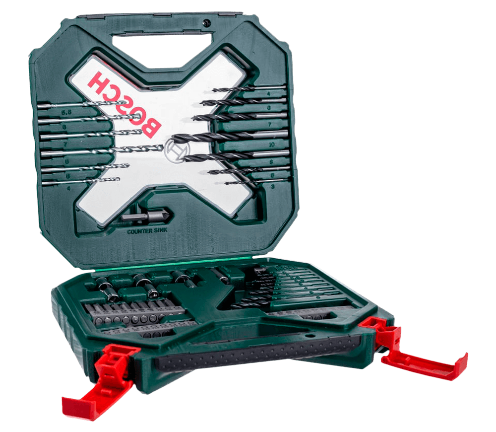 Set 60 burghiuri și biți BOSCH X-LINE B2607010611