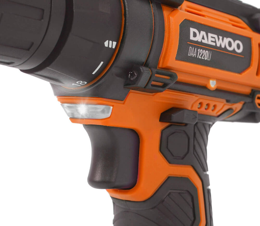 Mașină de înșurubat cu acumulator DAEWOO DAA 1220Li 12V 1.5Ah-9