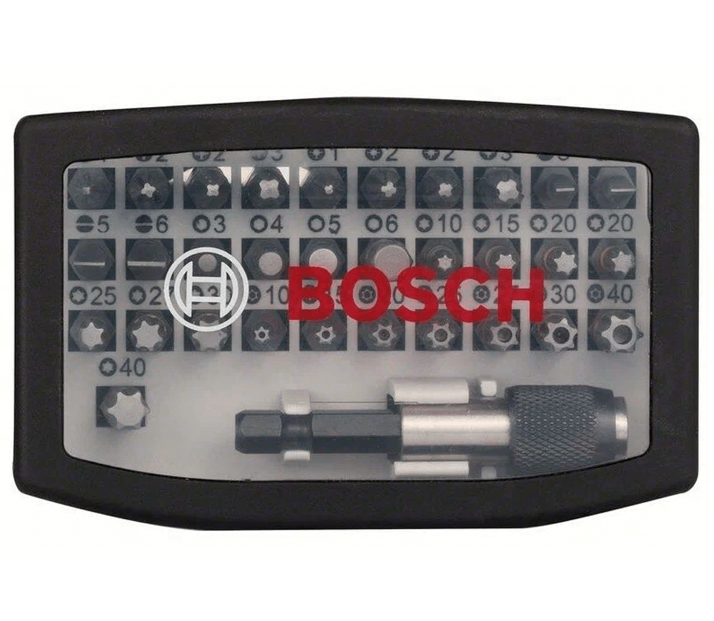 Набор 32 бит BOSCH B2607017319 SL/PH/PZ/Hex/Torx 25мм-3
