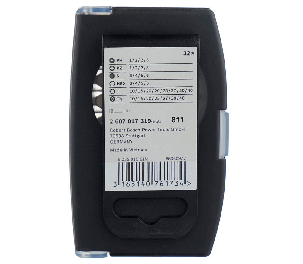 Набор 32 бит BOSCH B2607017319 SL/PH/PZ/Hex/Torx 25мм-4