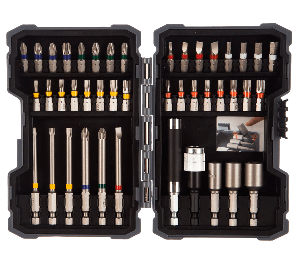 Set 73 Biți și prelungitor BOSCH B2607017164 SL/PH/PZ/Hex/Torx 6-75mm