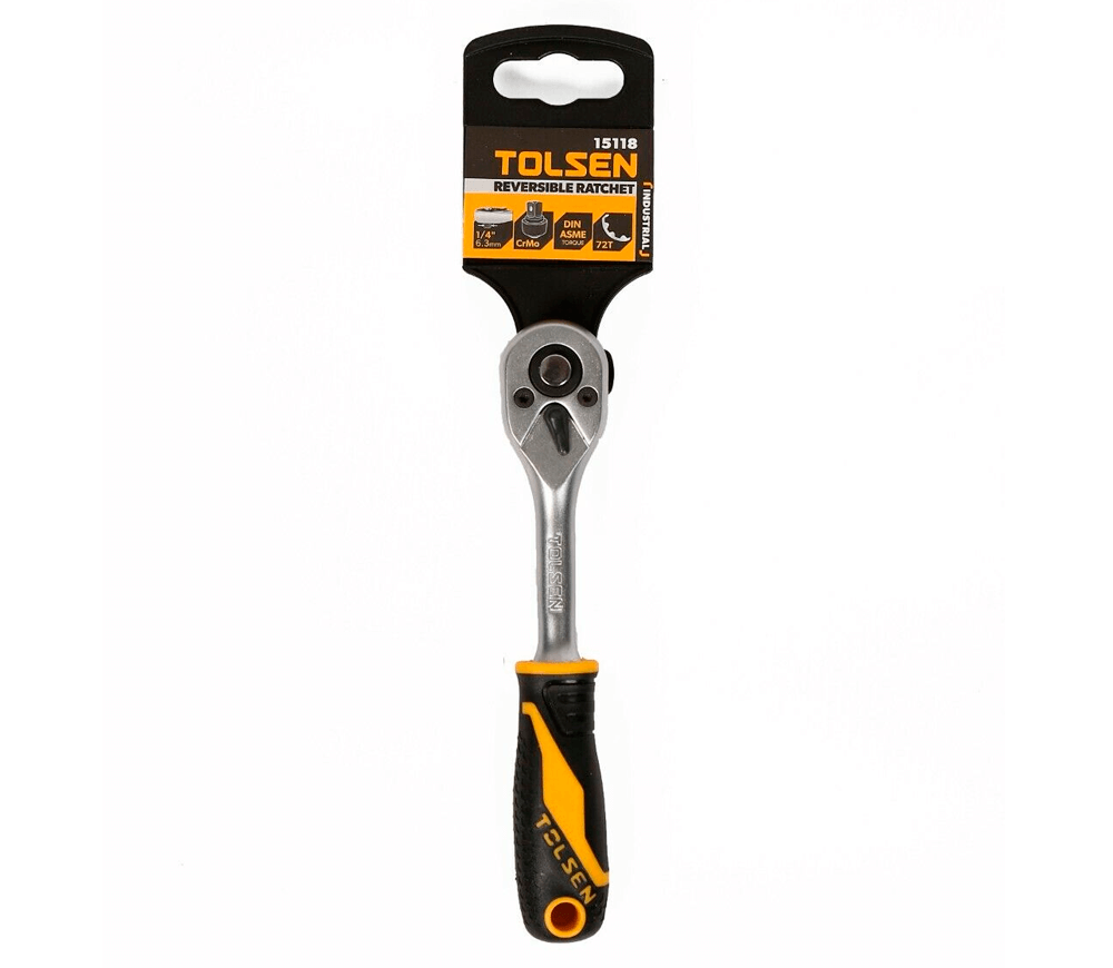 Cheie cu clichet Tolsen 15118 1/4" 155mm-2