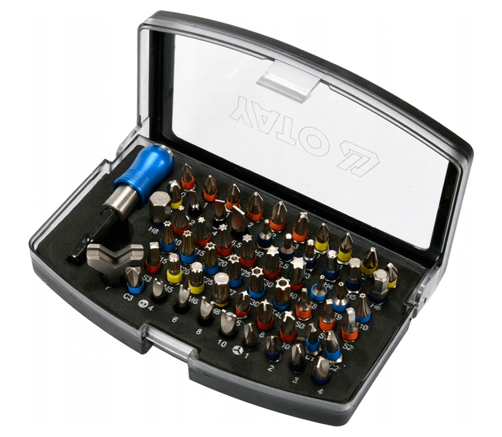 Set 59 biți YATO YT04624 SL/PH/PZ/Hex/Torx 25mm-2