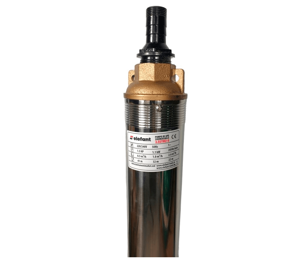Скважинный насос Elefant 3.5STM2-8 1100вт 2600л/ч-2