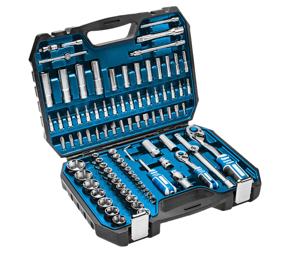 Set 95 duze tubulare și biți HOEGERT HT1R426 4-32mm