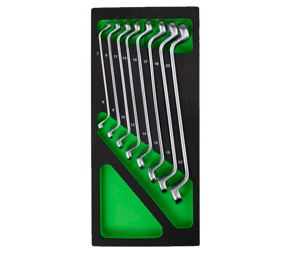Set 8 chei inelare bilaterale JBM 11997 6x22mm