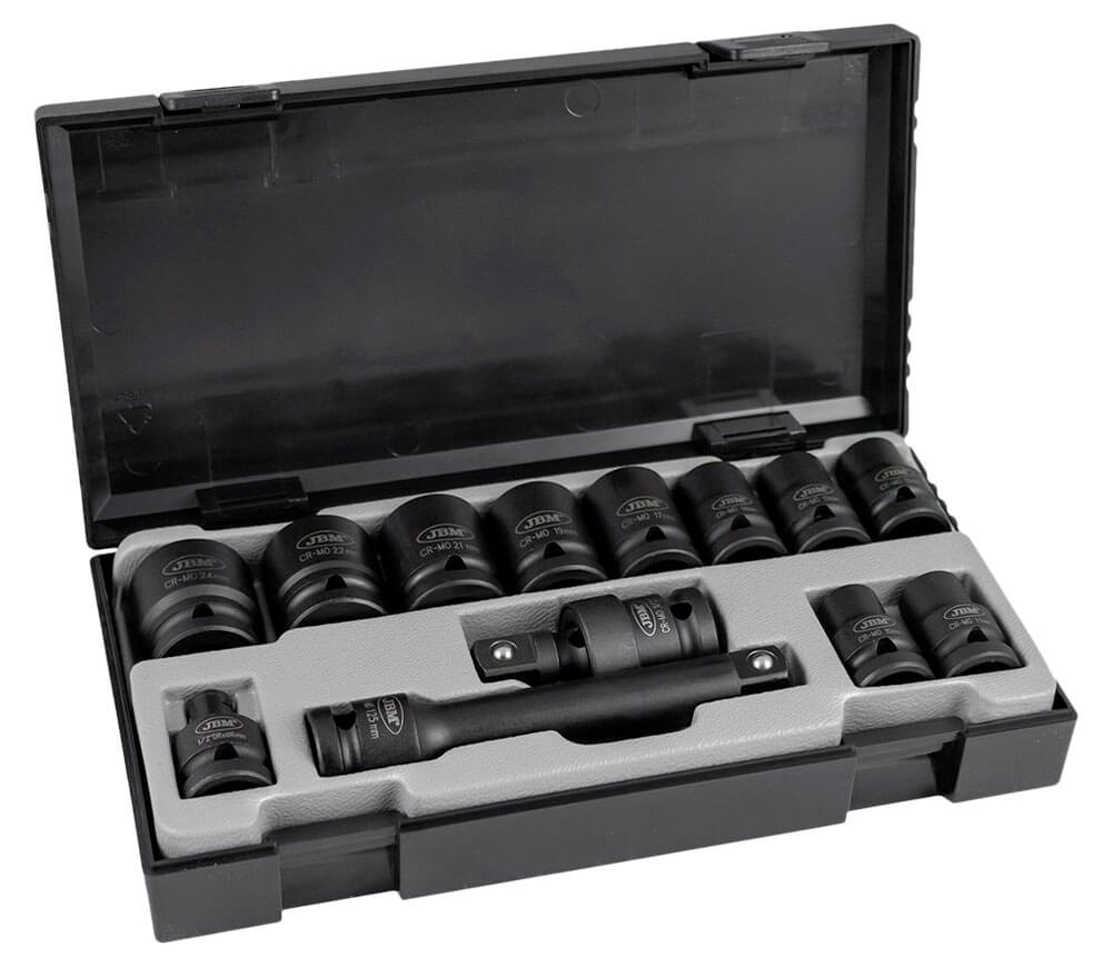 Set 13 duze tubulare de impact JBM 52341 10-24mm-2