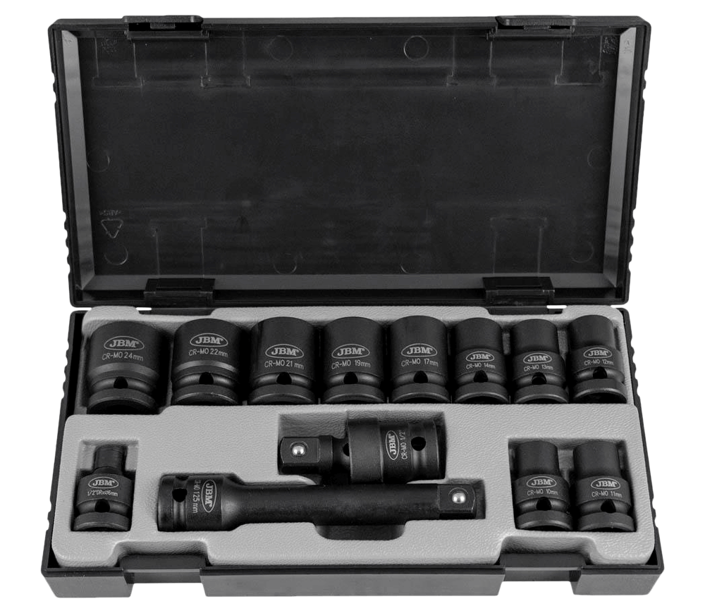 Set 13 duze tubulare de impact JBM 52341 10-24mm