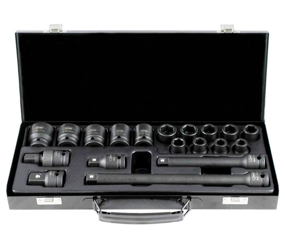 Set 19 duze tubulare de impact JBM 52345 10-27mm-2