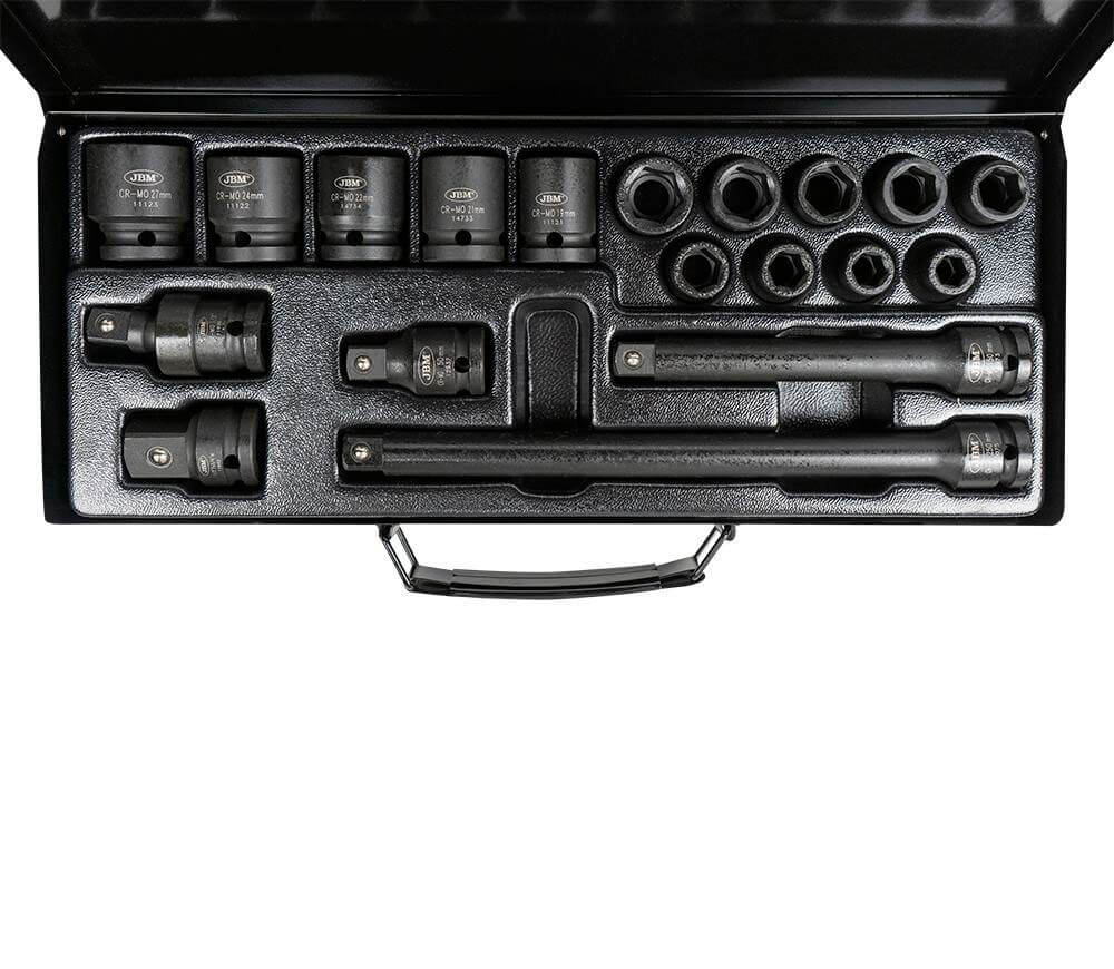 Set 19 duze tubulare de impact JBM 52345 10-27mm-4