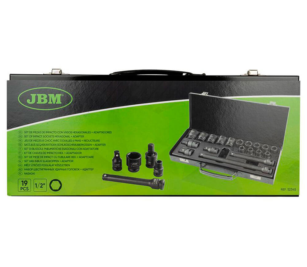 Set 19 duze tubulare de impact JBM 52345 10-27mm-7