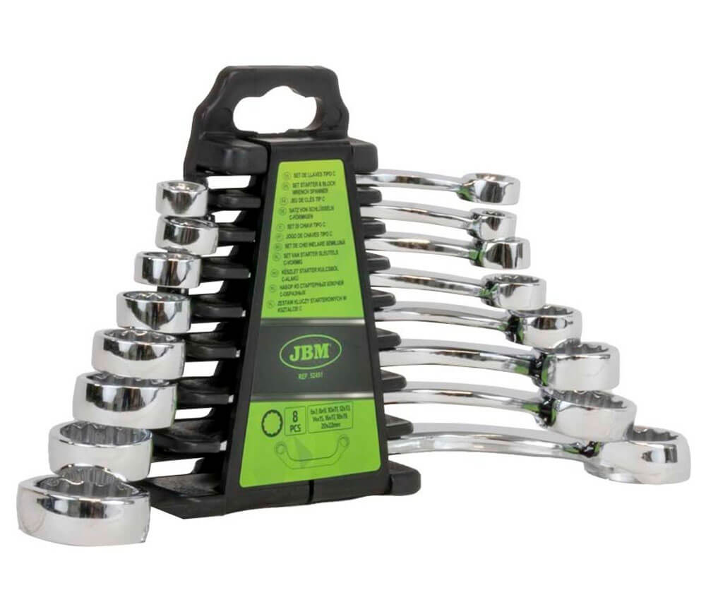 Set 8 chei inelare bilaterale JBM 52451 6x22mm-2
