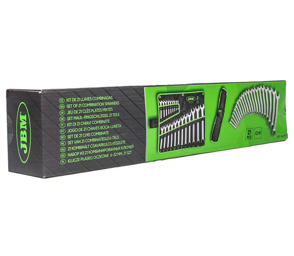 Set 21 chei combinate JBM 54079 6x32mm-5
