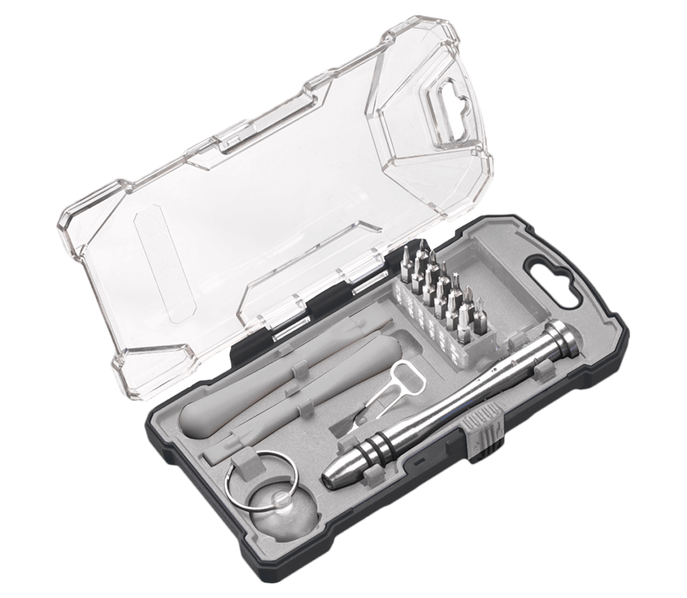 Set șurubelnițe de precizie 17 piese KWB K119490