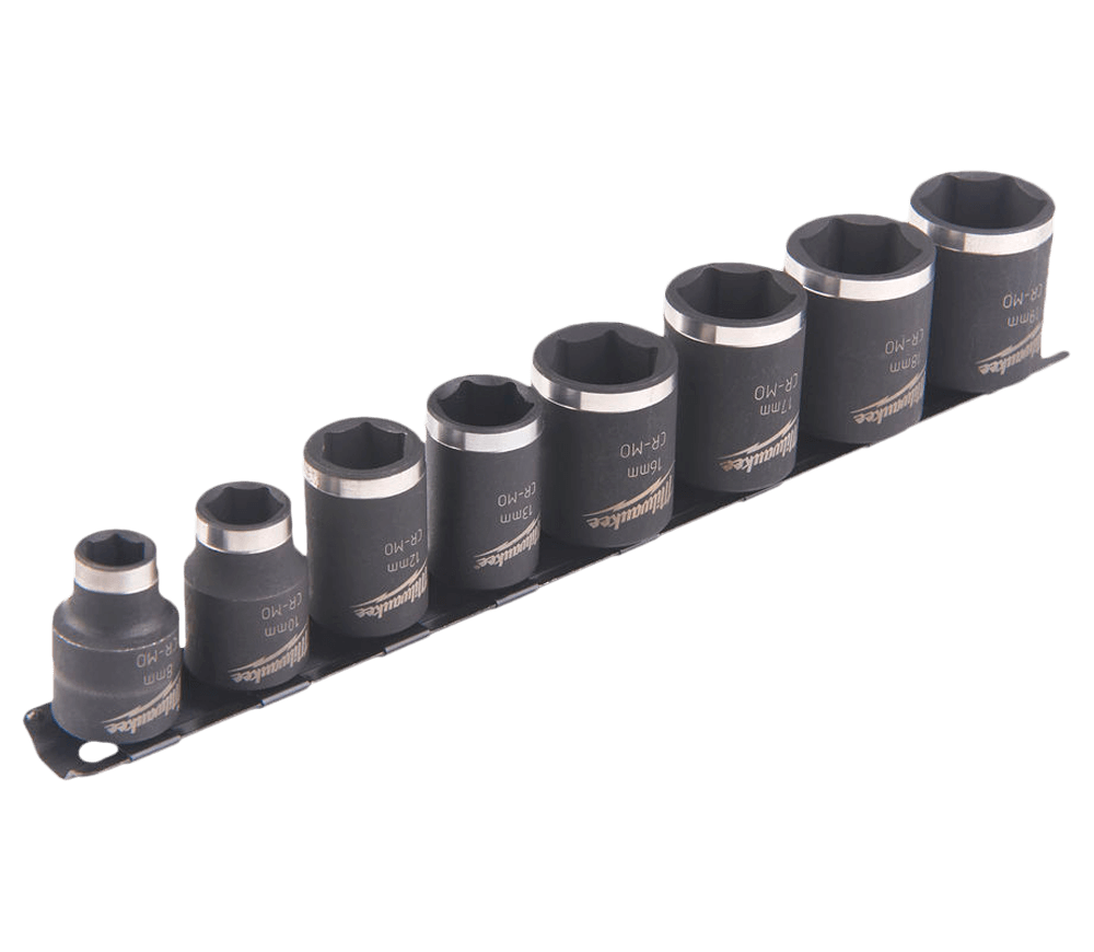 Set 8 duze tubulare MILWAUKEE 4932478288 8-19mm